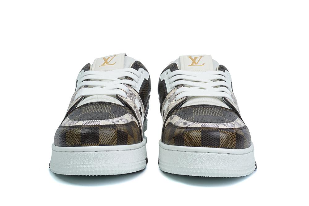 PK god Louis Vuitton LV Trainer #54 Damier Ebene Multi retail materials ready to ship